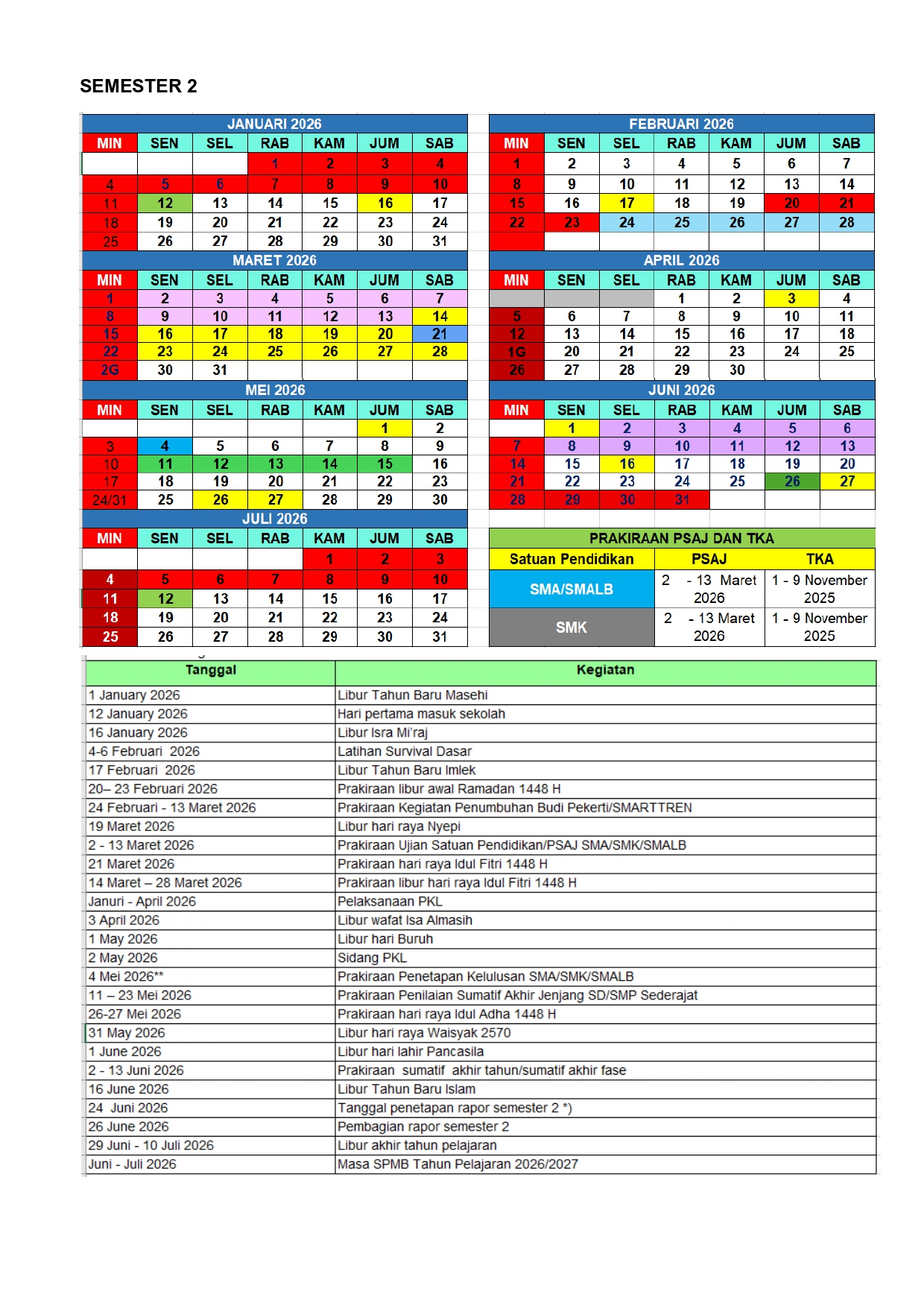 Kalender Pendidikan SMK Negeri 4 Depok 2526 page 0002