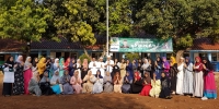 SMKN 4 Depok Laksanakan Upacara Bendera Dengan Berpakaian Ala Santri